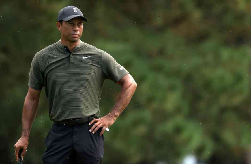 Tiger Woods posting video of himself hitting golf balls ahead of #PGAChampionship