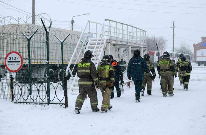 11 dead, dozens trapped after mine collapse in northern Russia